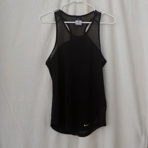 SALE 2 for $9: Nike Dri-Fit Black Athletic Racerback Tank, Medium